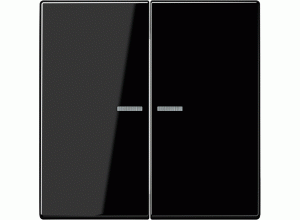 Шкаф средний широкий, Onix O.ST-2.2R white/black, 80х42х121 см O.ST-2.2R white/black - Офисные шкафы