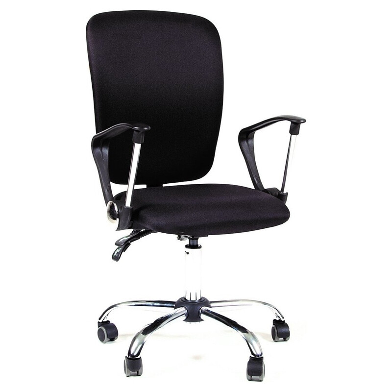 Кресло для персонала Chairman 9801 Хром, ткань