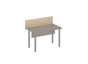 Экран настольный без кронштейнов, Формула ФР 412, 118х38х1.6 см