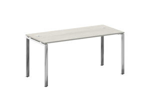 Стол руководителя на П-образном м/к, Metal System Direct БП.СРР-4.7, 160х72х75 см
