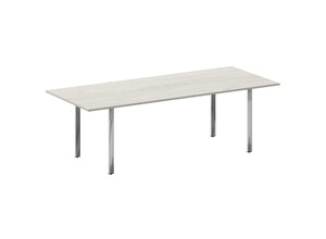 Стол переговорный на П-образном м/к, Metal System Direct БП.ПРГ-240, 240х100х75 см