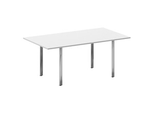 Стол переговорный на П-образном м/к, Metal System Direct БП.ПРГ-180, 180х100х75 см