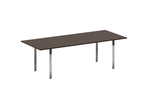 Стол переговорный на П-образном м/к, Metal System Direct БП.ПРГ-240, 240х100х75 см