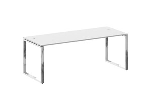 Стол руководителя на О-образном м/к, Metal System Direct БО.СРР-6.8, 200х80х75 см