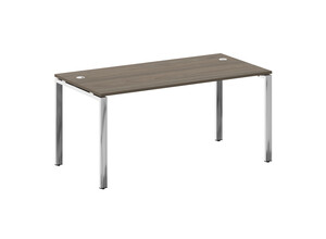 Стол руководителя на П-образном м/к, Metal System Direct БП.СРР-4.8, 160х80х75 см