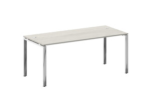 Стол руководителя на П-образном м/к, Metal System Direct БП.СРР-5.8, 180х80х75 см