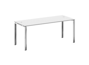 Стол рабочий руководителя на П-обр. м/к, Metal System Direct БП.СРР-5.7, 180х72х75 см