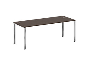 Стол руководителя на П-образном м/к, Metal System Direct БП.СРР-6.8, 200х80х75 см