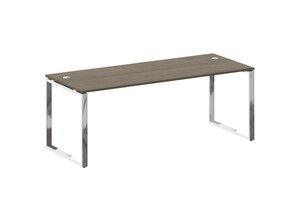 Стол руководителя на О-образном м/к, Metal System Direct БО.СРР-6.8, 200х80х75 см