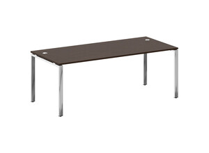 Стол руководителя на П-образном м/к, Metal System Direct БП.СРР-6.9, 200х90х75 см