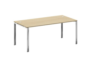Стол руководителя на П-образном м/к, Metal System Direct БП.СРР-5.9, 180х90х75 см