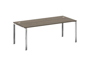 Стол руководителя на П-образном м/к, Metal System Direct БП.СРР-6.9, 200х90х75 см