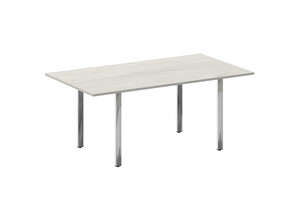 Стол переговорный на П-образном м/к, Metal System Direct БП.ПРГ-180, 180х100х75 см
