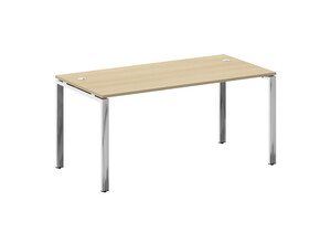 Стол руководителя на П-образном м/к, Metal System Direct БП.СРР-4.8, 160х80х75 см