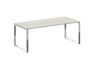 Стол руководителя на О-образном м/к, Metal System Direct БО.СРР-6.9, 200х90х75 см