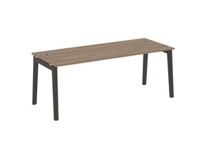 Стол руководителя, опоры - массив дерева, Onix Wood Direct OW.SRR-6.8, 198х80х75 см