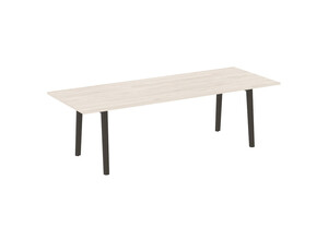 Стол переговорный, опоры - массив дерева, Onix Wood Direct OW.PRG-25, 258х98х75 см