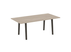 Стол переговорный, опоры - массив дерева, Onix Wood Direct OW.PRG-19, 198х98х75 см