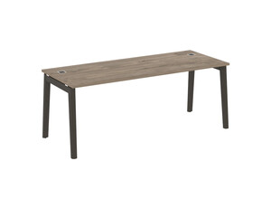 Стол руководителя, опоры - массив дерева, Onix Wood Direct OW.SRR-6.8, 198х80х75 см