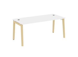 Стол руководителя, опоры - массив дерева, Onix Wood Direct OW.SRR-5.8, 178х80х75 см