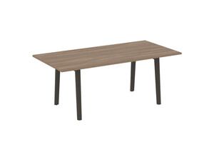 Стол переговорный, опоры - массив дерева, Onix Wood Direct OW.PRG-19, 198х98х75 см