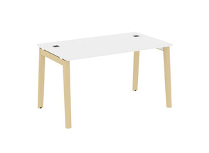 Стол руководителя, опоры - массив дерева, Onix Wood Direct OW.SRR-3.8, 138х80х75 см