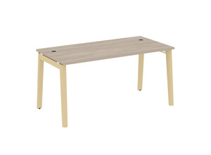 Стол руководителя, опоры - массив дерева, Onix Wood Direct OW.SRR-4.8, 158х80х75 см