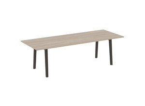 Стол переговорный, опоры - массив дерева, Onix Wood Direct OW.PRG-25, 258х98х75 см