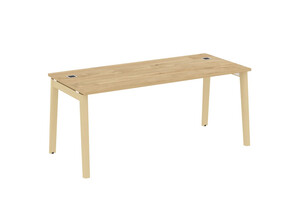 Стол руководителя, опоры - массив дерева, Onix Wood Direct OW.SRR-5.8, 178х80х75 см