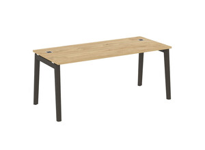 Стол руководителя, опоры - массив дерева, Onix Wood Direct OW.SRR-5.8, 178х80х75 см