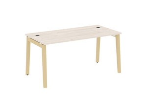 Стол руководителя, опоры - массив дерева, Onix Wood Direct OW.SRR-4.8, 158х80х75 см