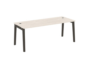 Стол руководителя, опоры - массив дерева, Onix Wood Direct OW.SRR-6.8, 198х80х75 см