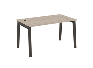Стол руководителя, опоры - массив дерева, Onix Wood Direct OW.SRR-3.8, 138х80х75 см
