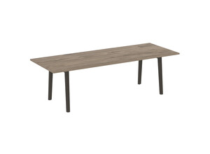 Стол переговорный, опоры - массив дерева, Onix Wood Direct OW.PRG-25, 258х98х75 см