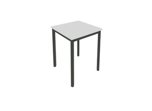 Стол письменный на металлокаркасе, Slim System С.СП-1.1, 60х60х75 см