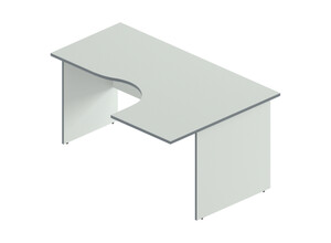Стол эргономичный, правый, Агат А-44R, 160х110х75 см