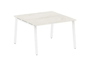 Переговорный стол (1 столешница) на А-образном м/к, Metal System Style БА.ПРГ-1.2, 120х123.5х75 см