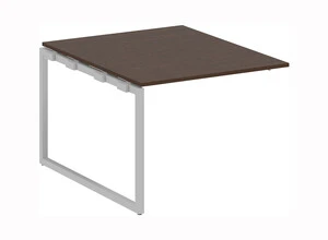 Элемент стола для переговоров проходной на О-образном м/к, Metal system quattro 40x40, 40БО.ППРГ-1