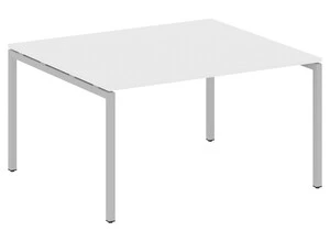 Стол для переговоров (1 столешница) на П-образном м/к, Metal system quattro 40x40, 40БП.ПРГ-1.3