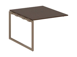 Элемент стола для переговоров проходной на О-образном м/к, Metal system quattro 40x40, 40БО.ППРГ-1