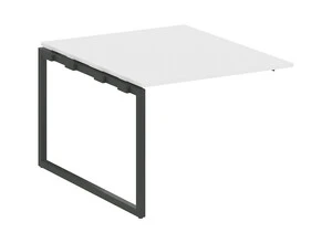 Элемент стола для переговоров проходной на О-образном м/к, Metal system quattro 40x40, 40БО.ППРГ-1