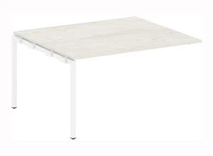 Элемент стола для переговоров проходной на П-образном м/к, Metal system quattro 40x40, 40БП.ППРГ-3