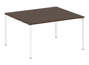 Стол для переговоров (1 столешница) на П-образном м/к, Metal system quattro 40x40, 40БП.ПРГ-1.3