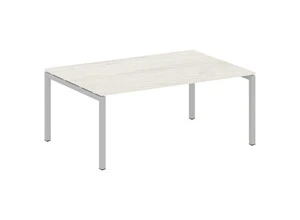 Стол для переговоров (1 столешница) на П-образном м/к, Metal system quattro 50x50 50БП.ПРГ-1.5