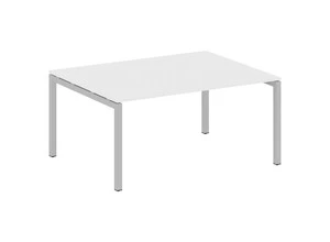 Стол для переговоров (1 столешница) на П-образном м/к, Metal system quattro 50x50 50БП.ПРГ-1.4