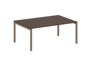 Стол для переговоров (1 столешница) на П-образном м/к, Metal system quattro 50x50 50БП.ПРГ-1.5