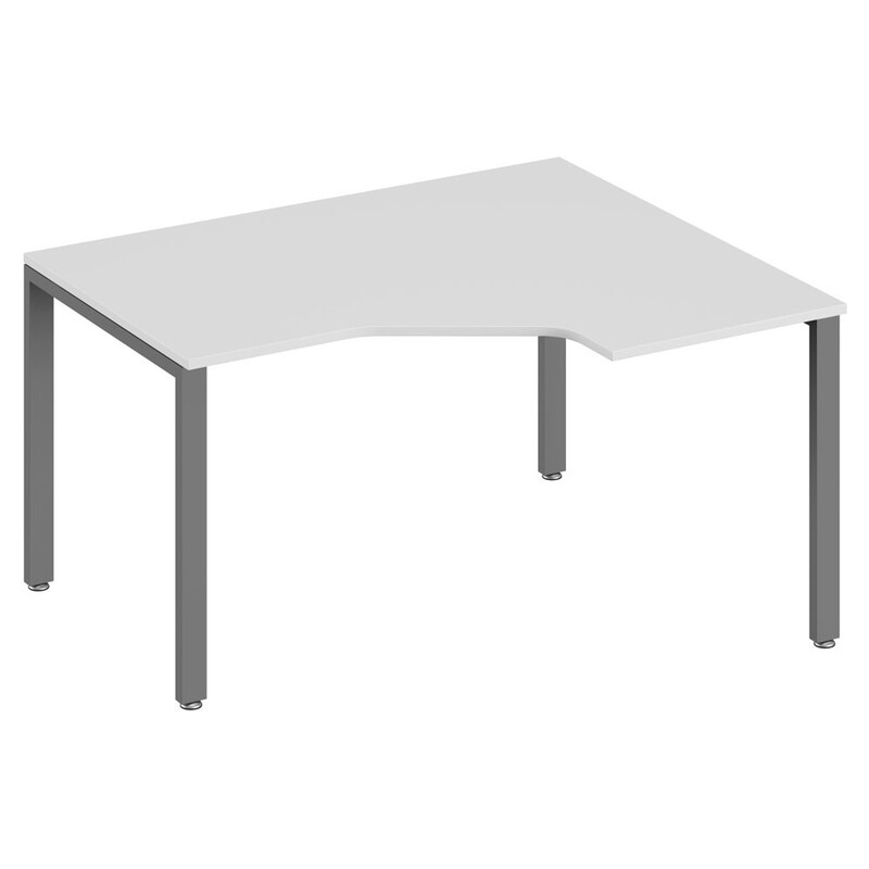 Эргономичный стол правый, Trend Metal TDM322153, 140х120х75 см